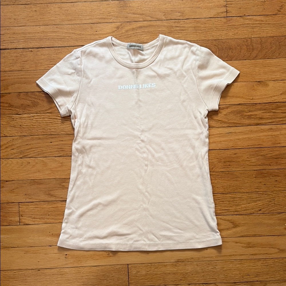 Women's Light Pink Short Sleeve Tee